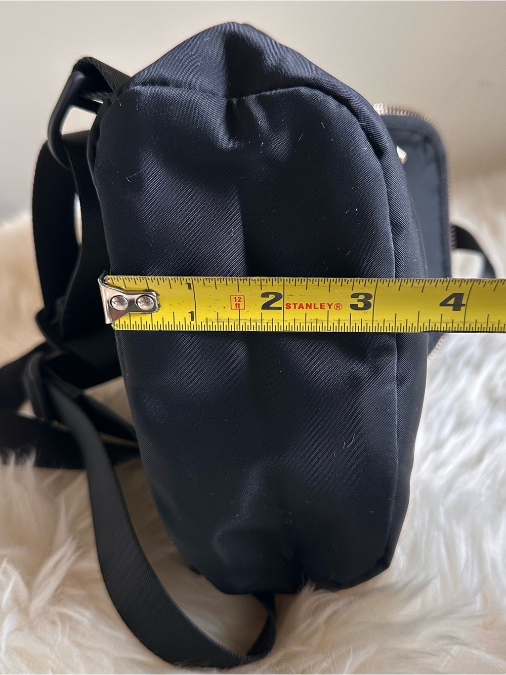 lululemon athletica Everywhere Black Mini Backpack with Gold Accents - Picture 9 of 9